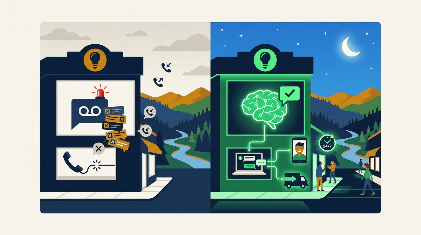 Comparison of small businesses with and without AI tools in an Appalachian setting